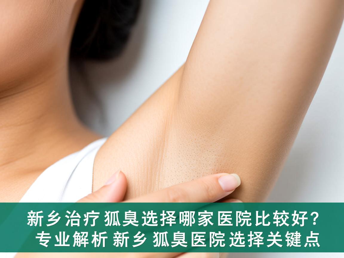 新乡治疗狐臭选择哪家医院比较好？专业解析新乡狐臭医院选择关键点