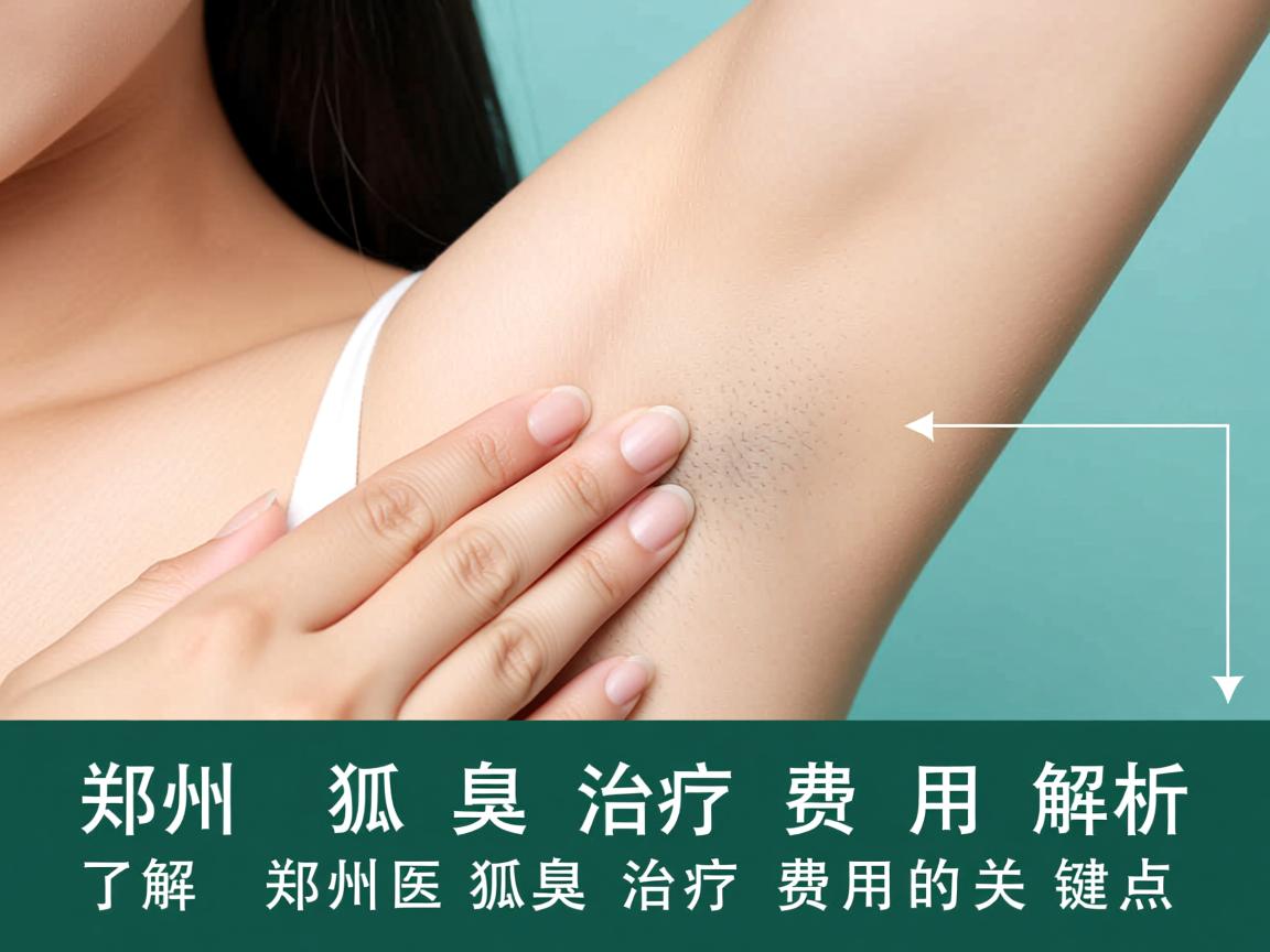 郑州狐臭治疗费用解析，了解郑州狐臭治疗费用的关键点