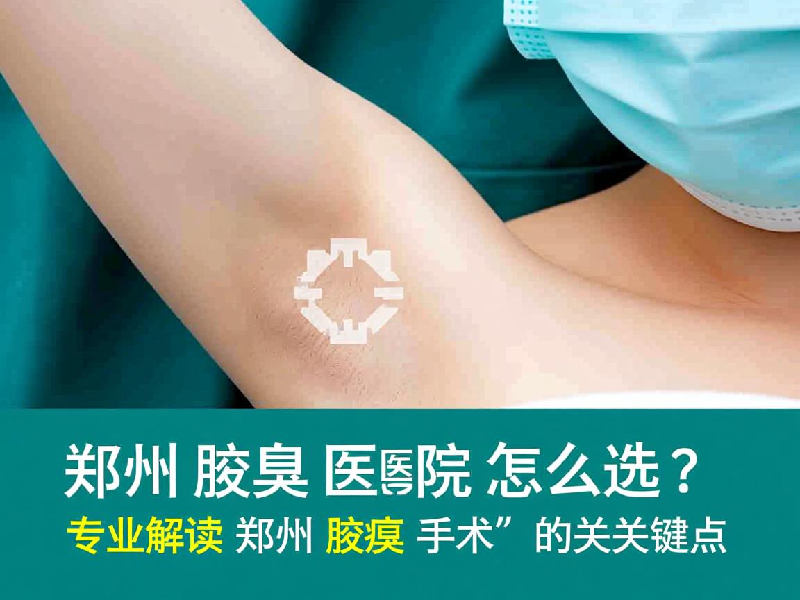 郑州腋臭医院怎么选?专业解读郑州腋臭手术的关键点 郑州腋臭医院怎么选?专业解读郑州腋臭手术的关键点