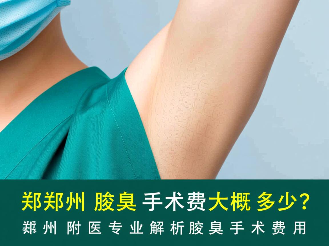 郑州腋臭手术费大概多少?郑州附医专业解析腋臭手术费用 郑州腋臭手术费大概多少?郑州附医专业解析腋臭手术费用