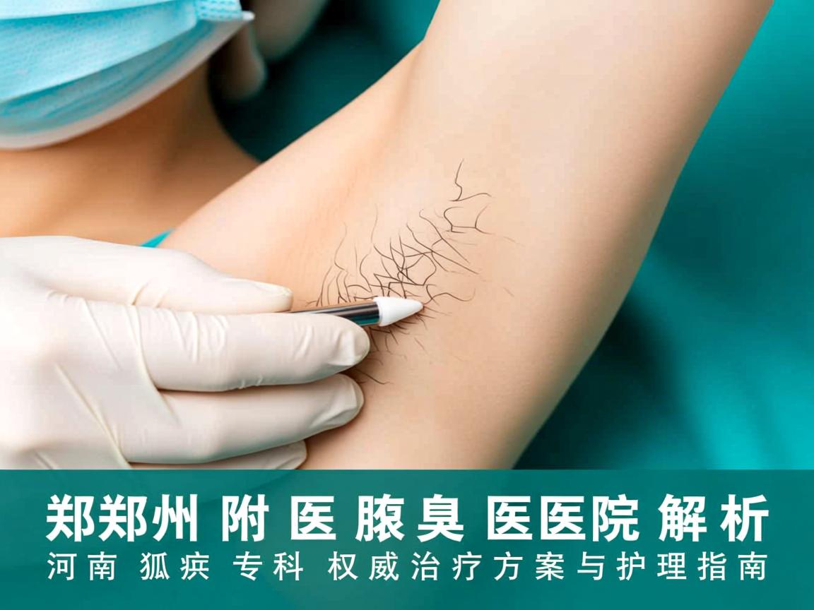 郑州附医腋臭医院解析，河南狐臭专科的权威治疗方案与护理指南
