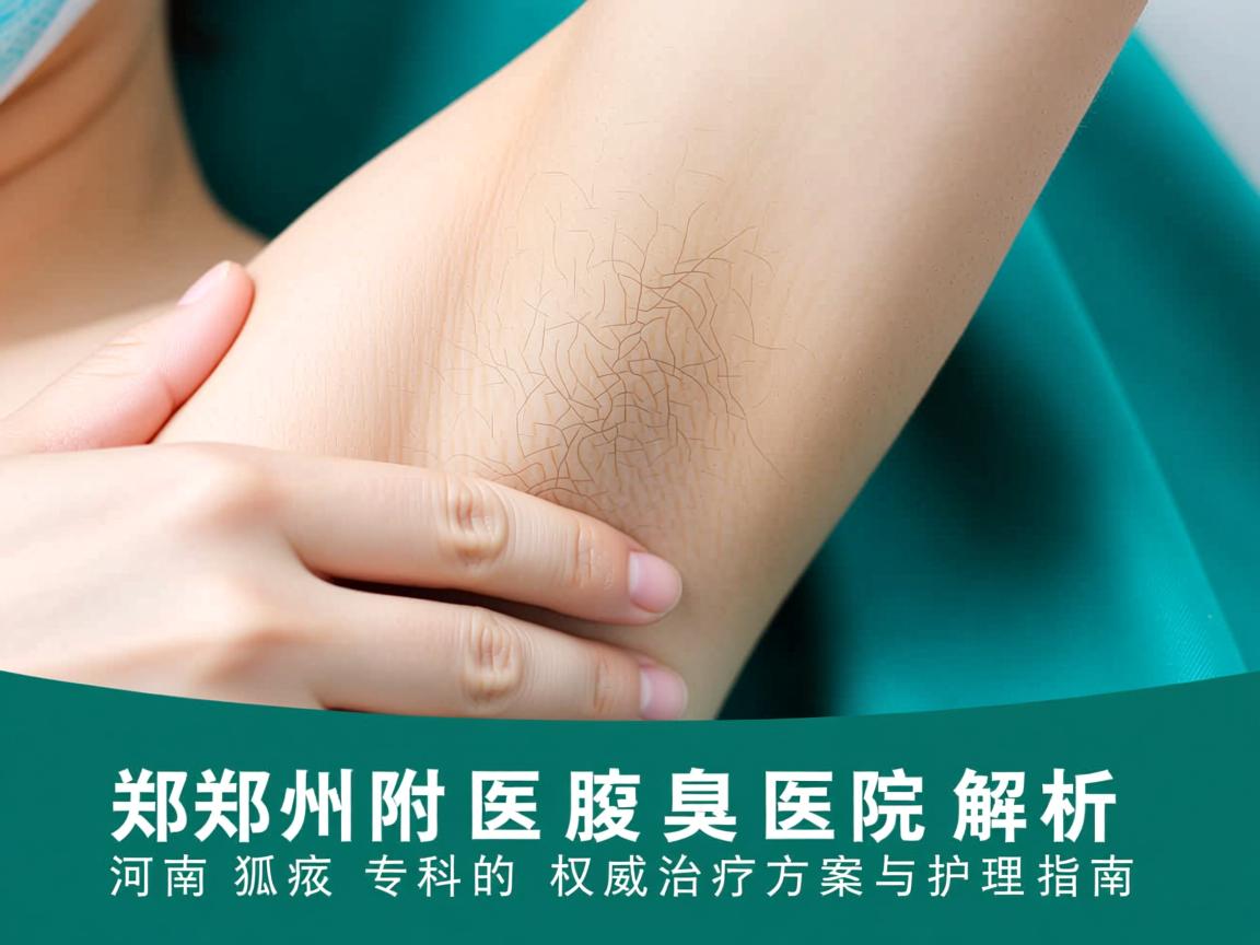 郑州附医腋臭医院解析，河南狐臭专科的权威治疗方案与护理指南