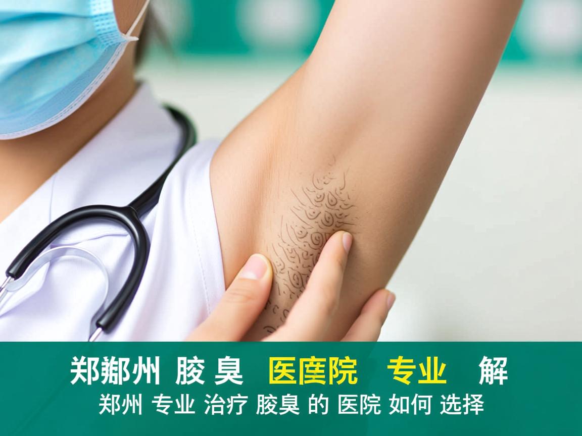 郑州腋臭医院专业解析，郑州专业治疗腋臭的医院如何选择