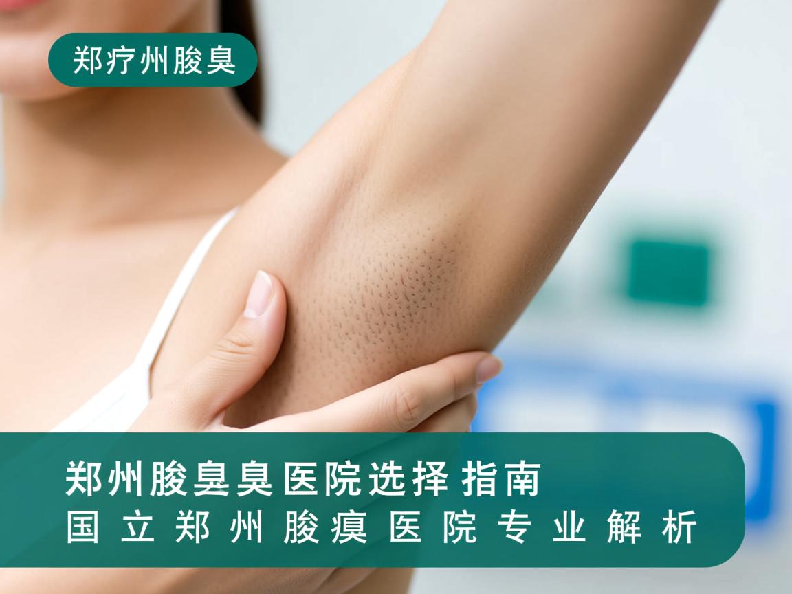 郑州腋臭医院选择指南，国立郑州腋臭医院专业解析