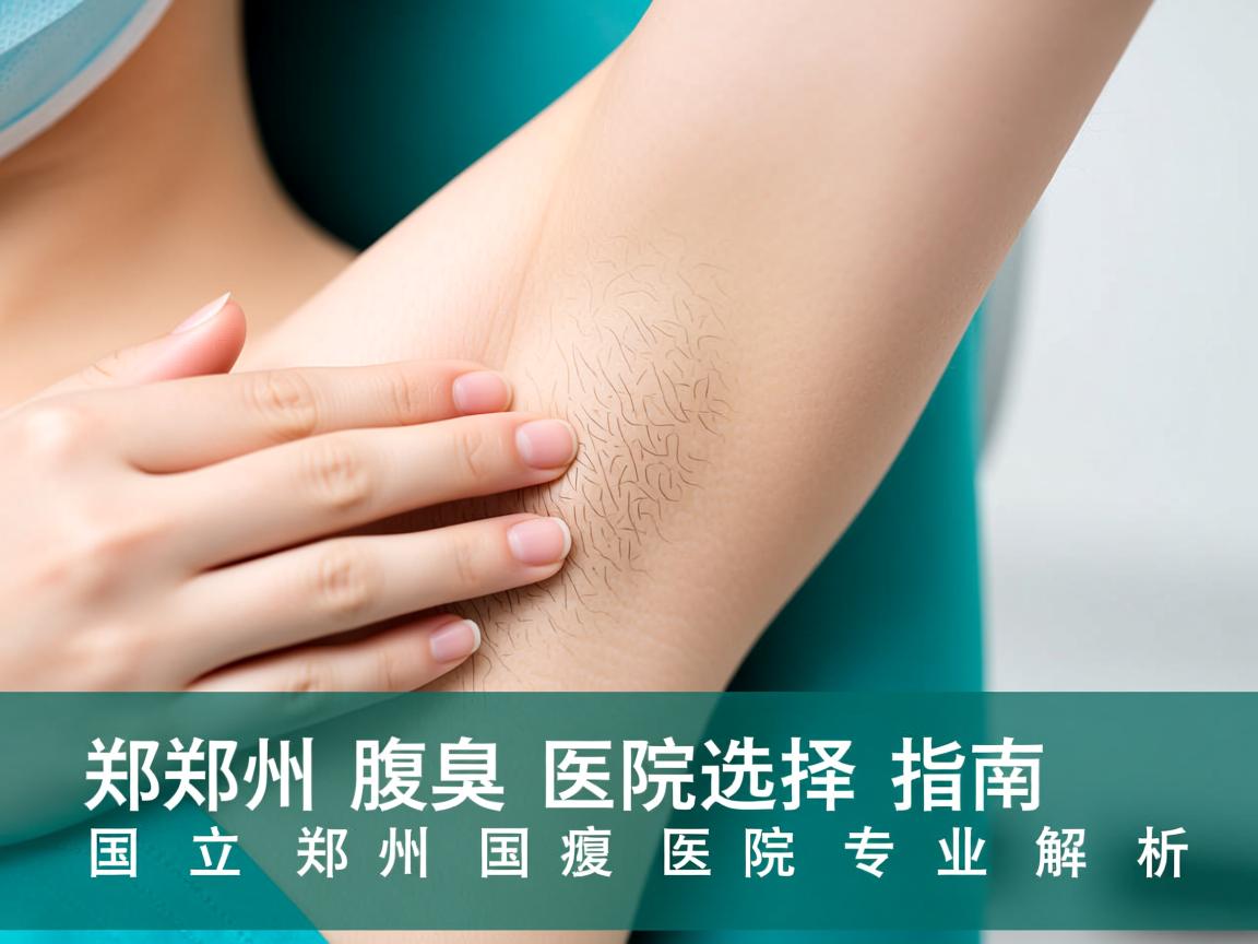 郑州腋臭医院选择指南，国立郑州腋臭医院专业解析
