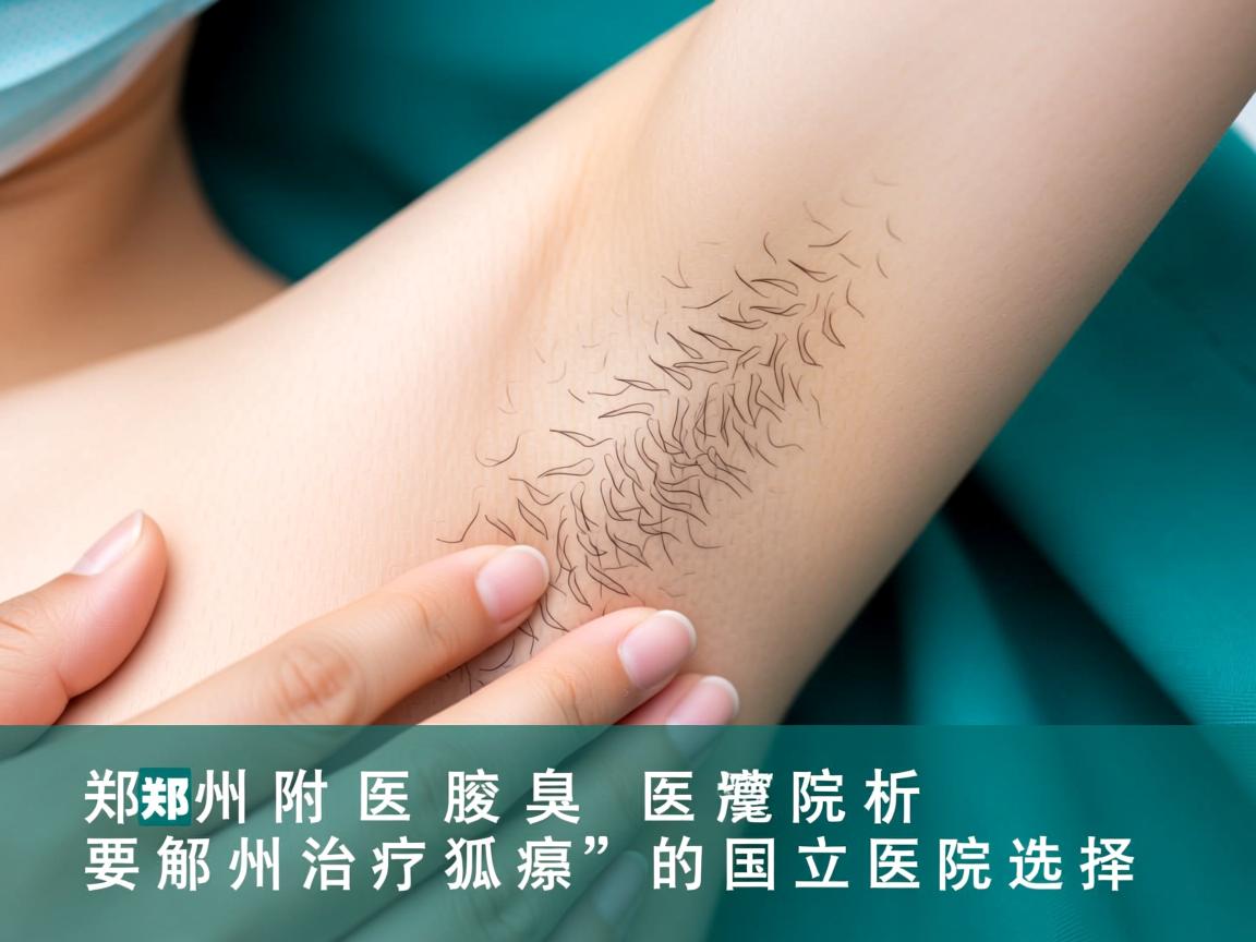 郑州附医腋臭医院解析，郑州治疗狐臭的国立医院选择