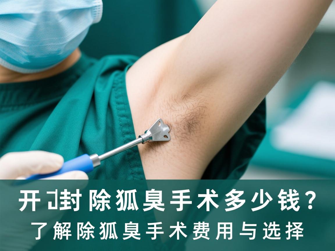 开封除狐臭手术多少钱?了解除狐臭手术的费用与选择 开封除狐臭手术多少钱?了解除狐臭手术的费用与选择