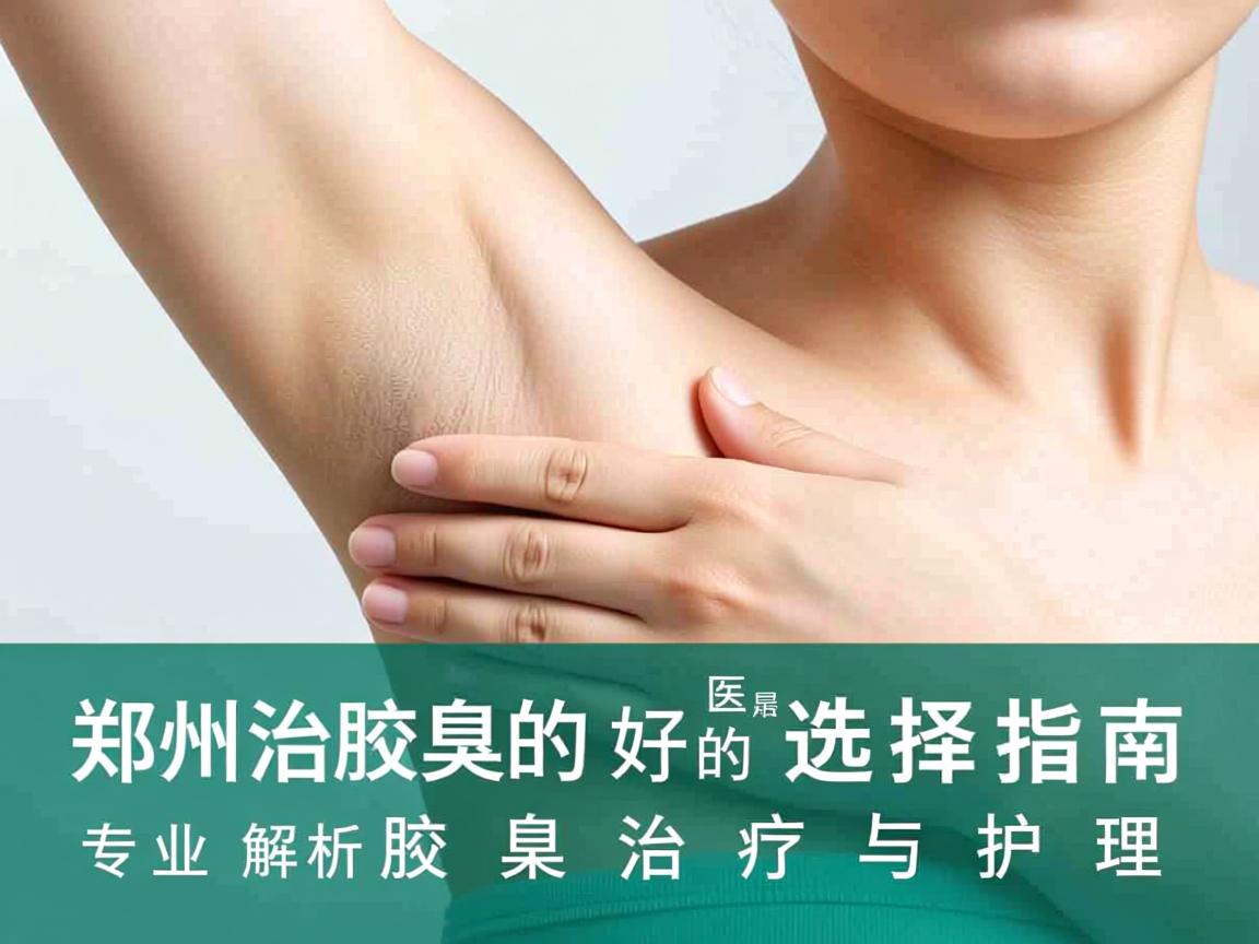 郑州治腋臭的医院效果好的选择指南,专业解析腋臭治疗与护理 郑州治腋臭的医院效果好的选择指南,专业解析腋臭治疗与护理