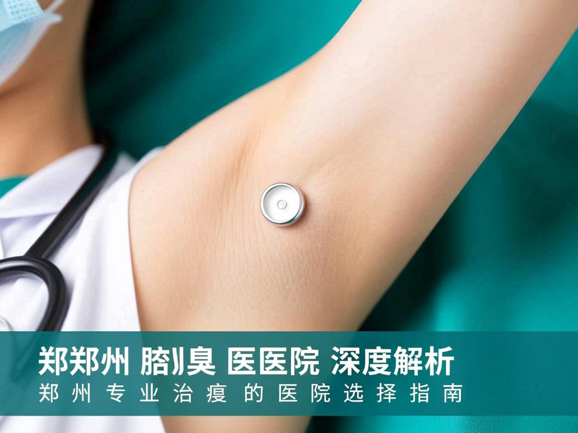 郑州腋臭医院深度解析，郑州专业治疗腋臭的医院选择指南