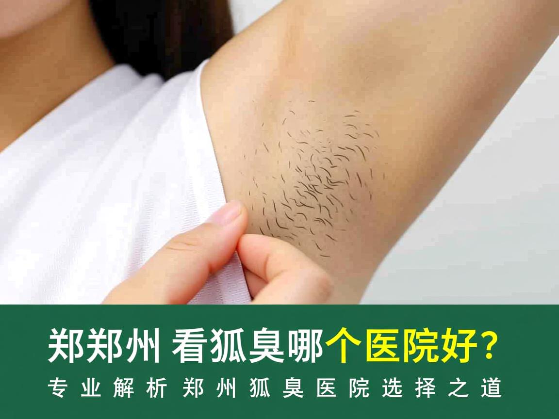郑州看狐臭哪个医院好？专业解析郑州狐臭医院选择之道