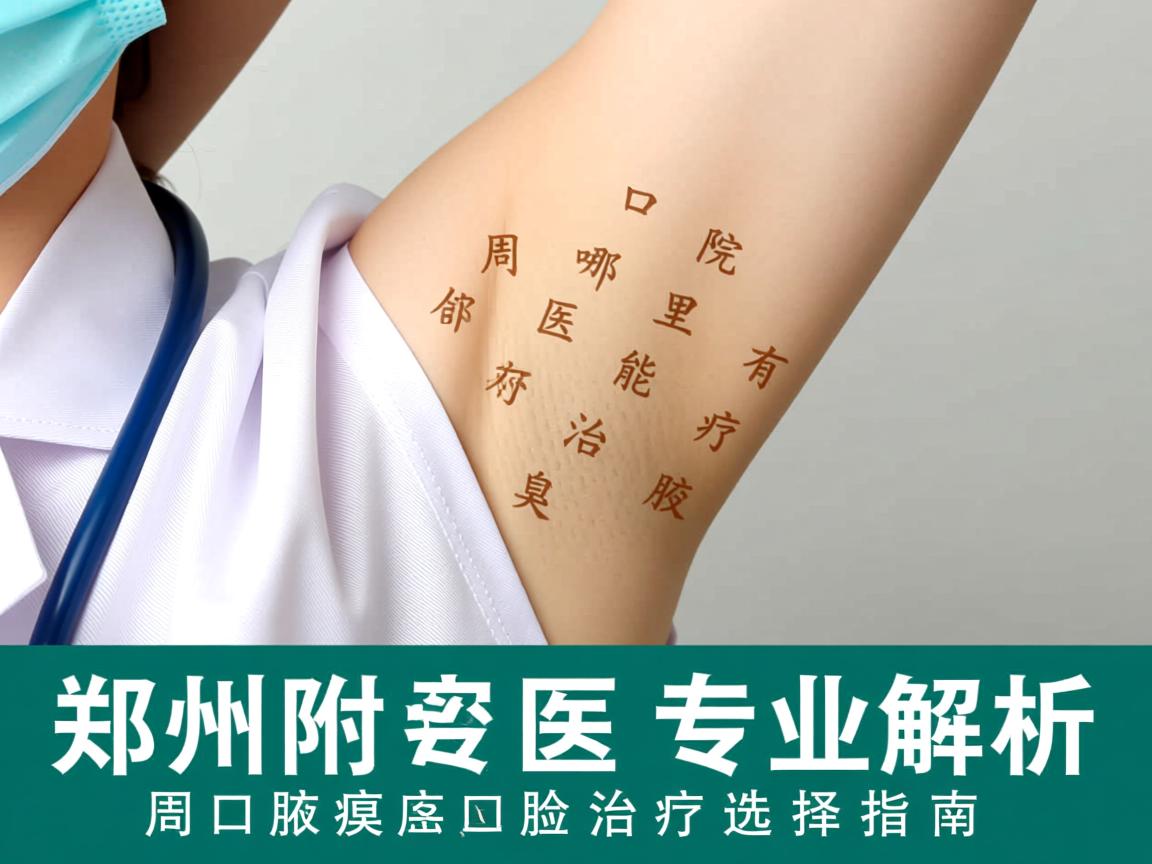 郑州附医专业解析,周口的医院哪里能有效治疗腋臭,周口腋臭治疗选择指南 郑州附医专业解析,周口的医院哪里能有效治疗腋臭,周口腋臭治疗选择指南