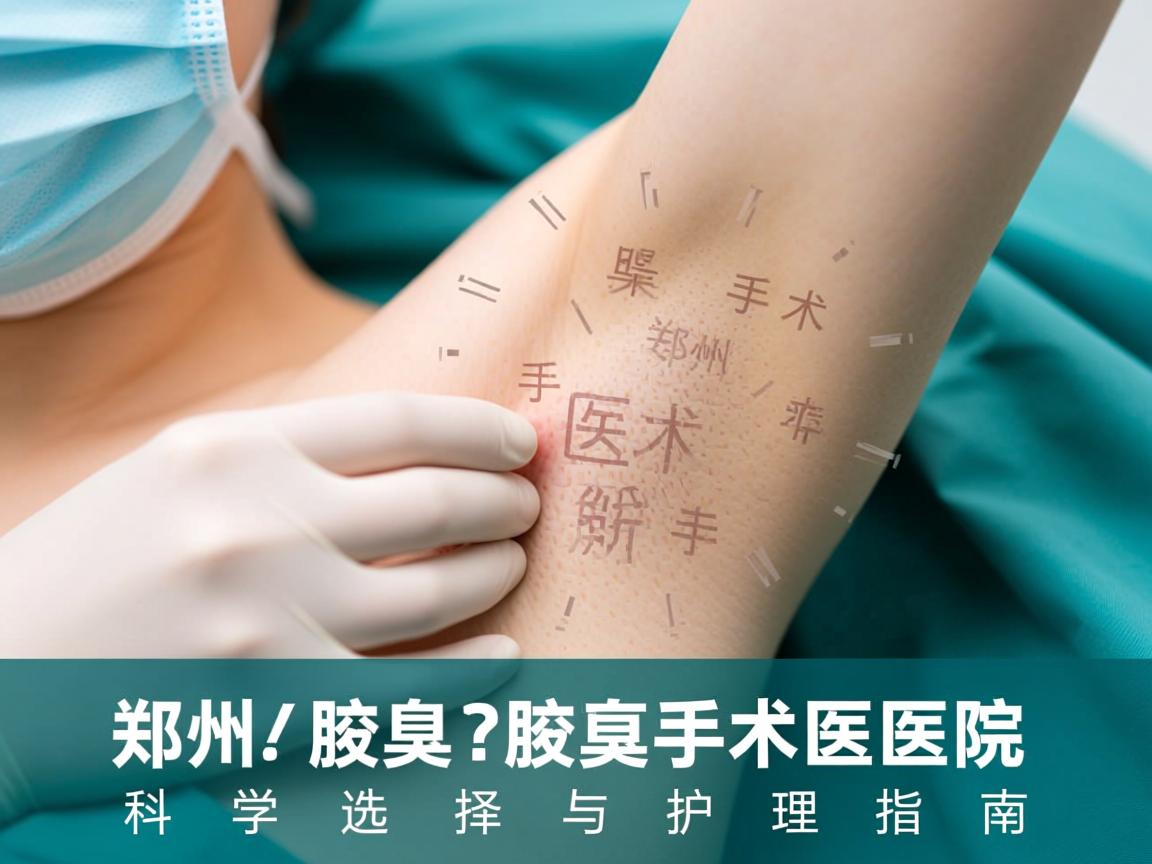 郑州腋臭手术医院专业解析,郑州腋臭手术医院的科学选择与护理指南 郑州腋臭手术医院专业解析,郑州腋臭手术医院的科学选择与护理指南