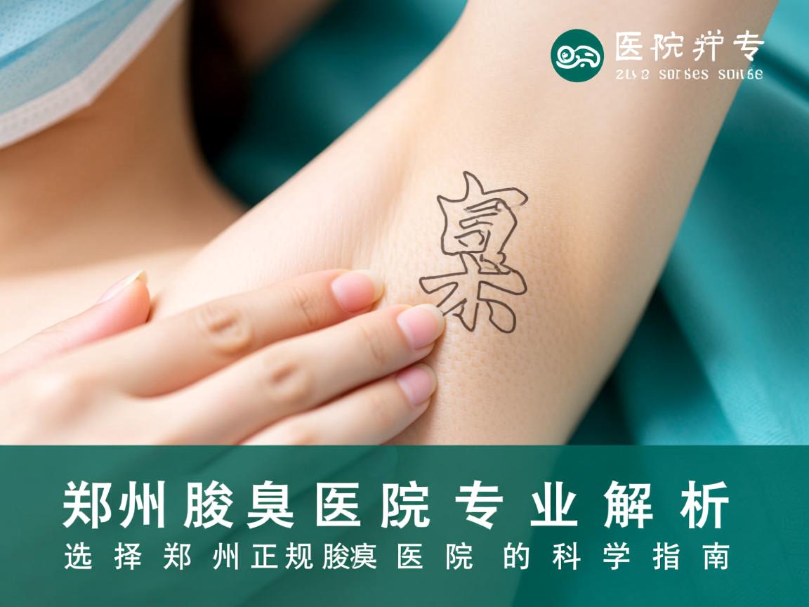 郑州腋臭医院专业解析,选择郑州正规腋臭医院的科学指南 郑州腋臭医院专业解析,选择郑州正规腋臭医院的科学指南