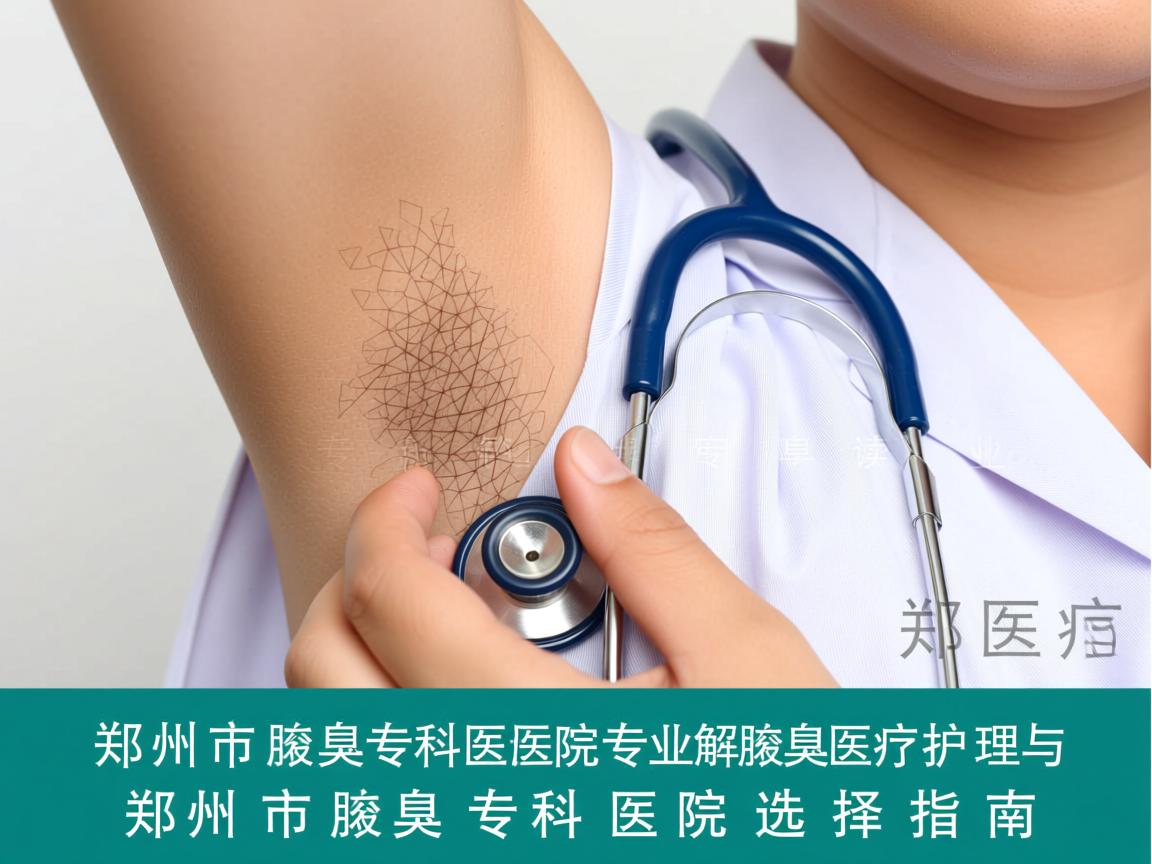 郑州市腋臭专科医院，专业解读腋臭医疗护理与郑州市腋臭专科医院选择指南