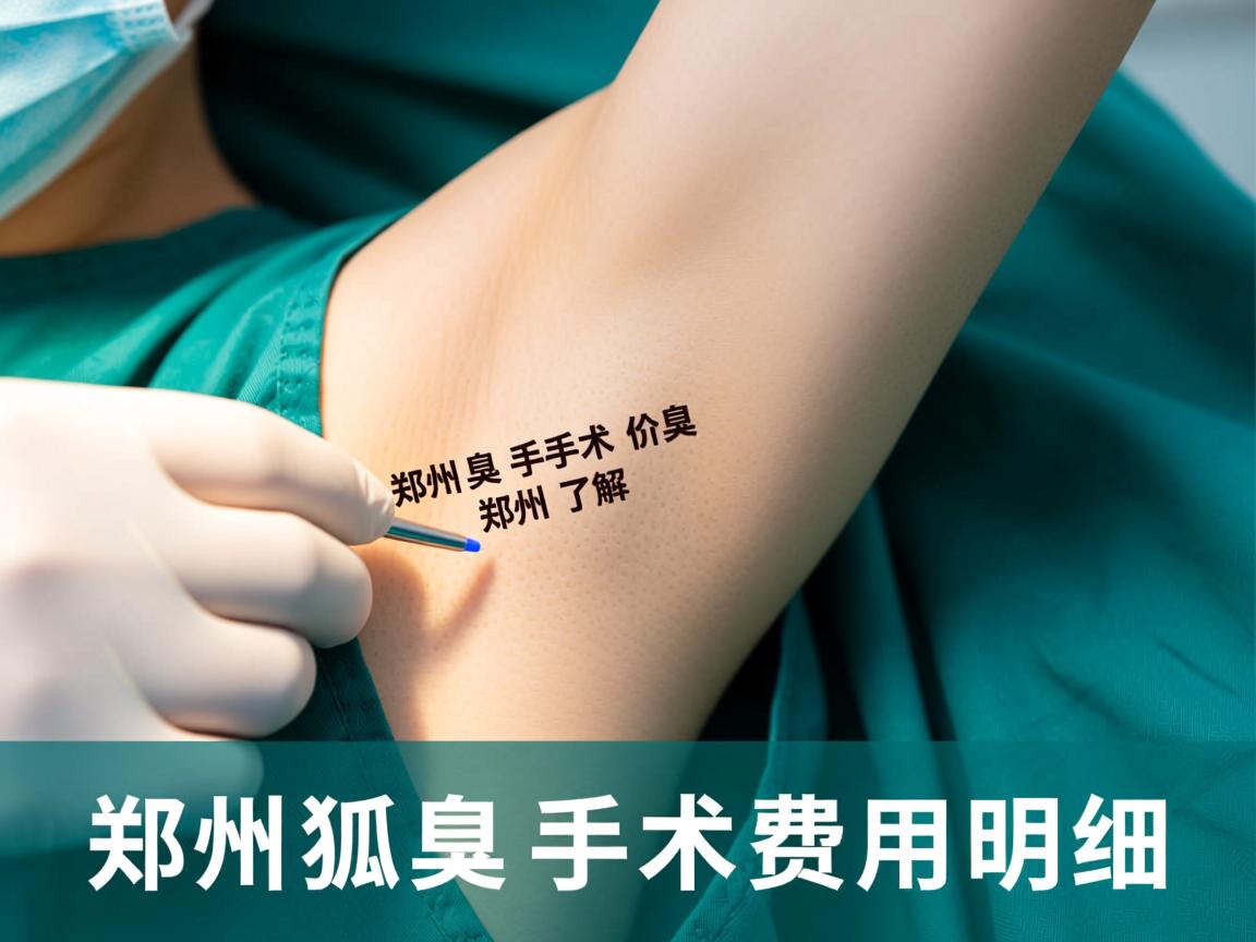 郑州狐臭手术价格解析,了解郑州狐臭手术费用明细 郑州狐臭手术价格解析,了解郑州狐臭手术费用明细