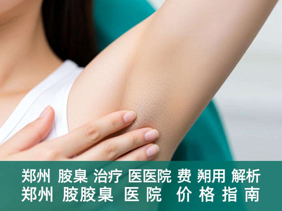 郑州腋臭治疗医院费用解析，郑州腋臭医院价格指南