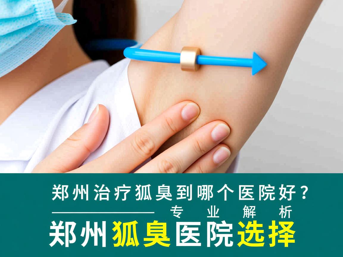 郑州治疗狐臭到哪个医院好？专业解析郑州狐臭医院选择