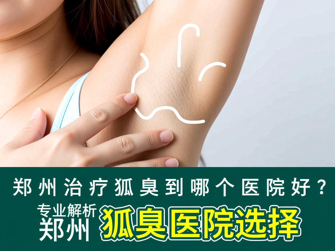 郑州治疗狐臭到哪个医院好？专业解析郑州狐臭医院选择