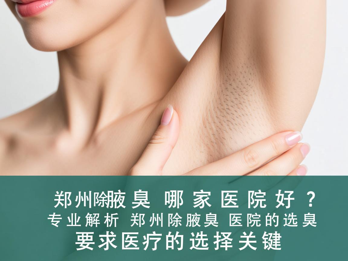郑州除腋臭哪家医院好?专业解析郑州除腋臭医院的选择关键 郑州除腋臭哪家医院好?专业解析郑州除腋臭医院的选择关键