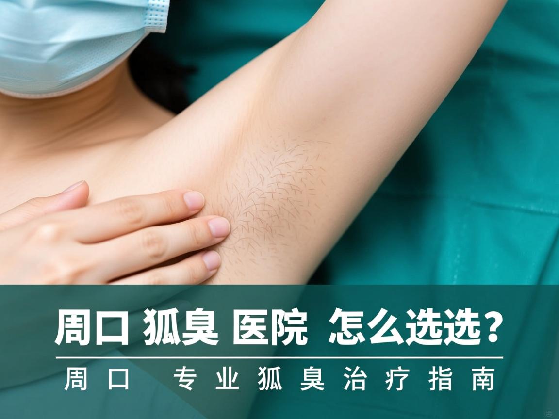 周口狐臭医院怎么选？周口专业狐臭治疗指南