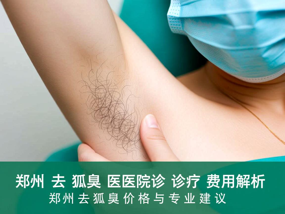 郑州去狐臭医院诊疗费用解析，郑州去狐臭价格与专业建议