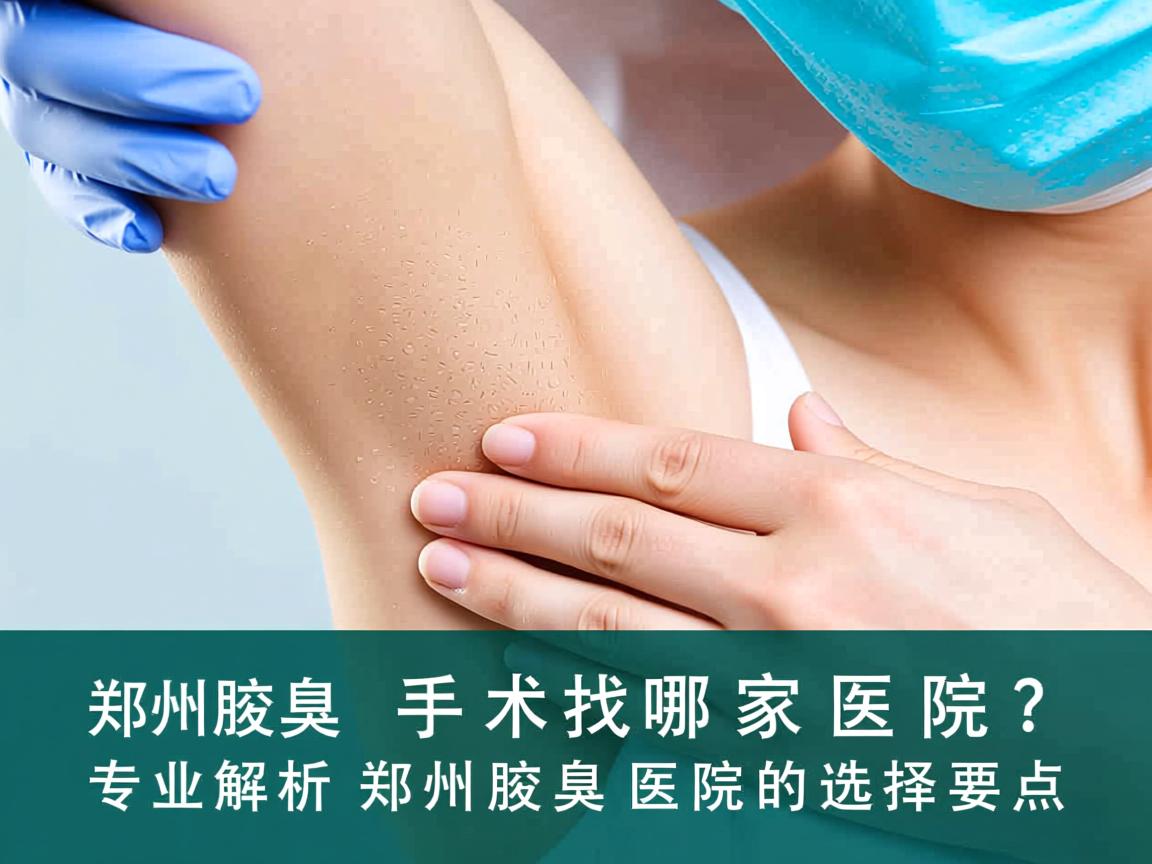 郑州腋臭手术找哪家医院?专业解析郑州腋臭医院的选择要点 郑州腋臭手术找哪家医院?专业解析郑州腋臭医院的选择要点