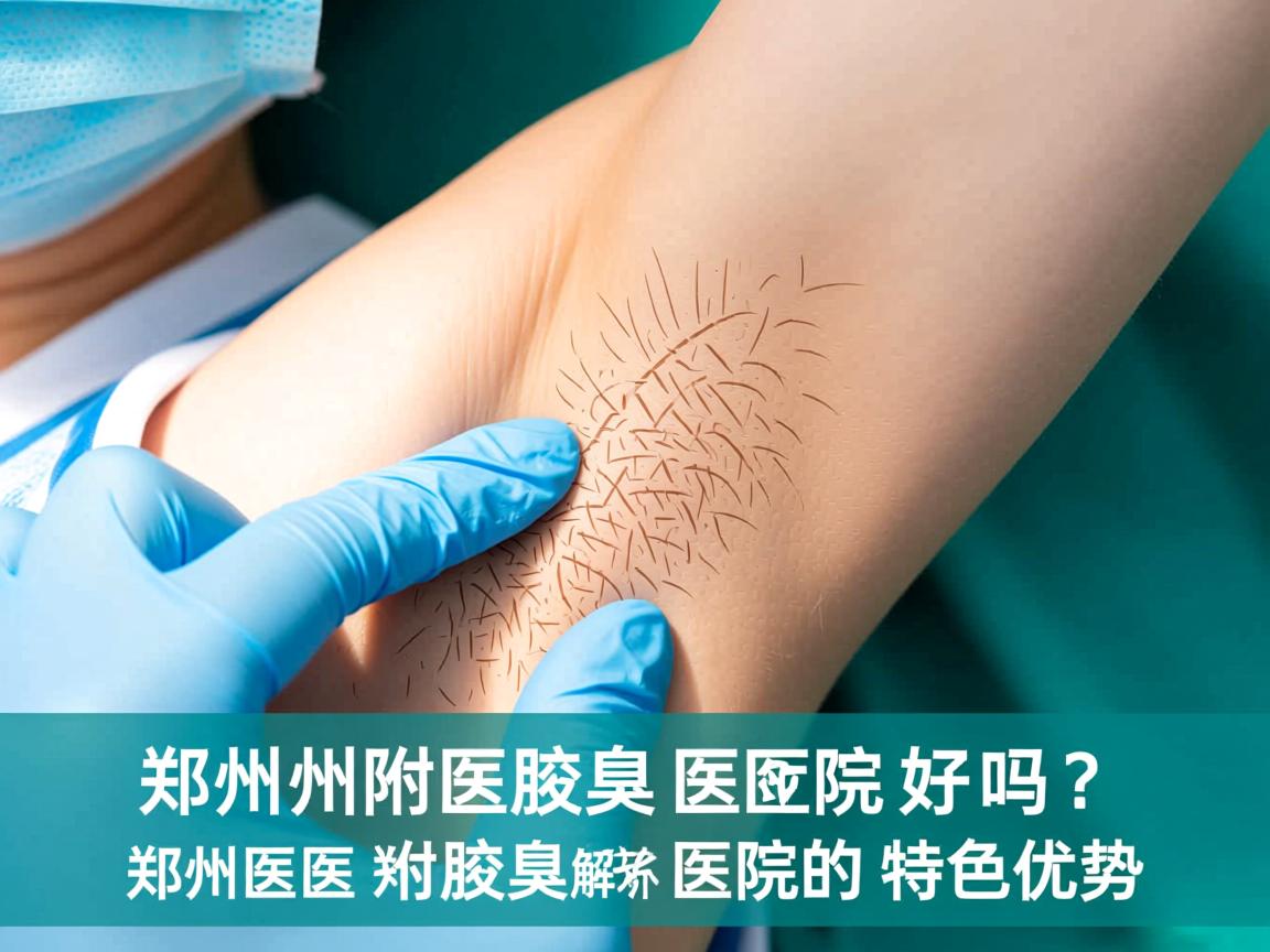 郑州附医腋臭医院好吗？深度解析郑州附医腋臭医院的特色优势
