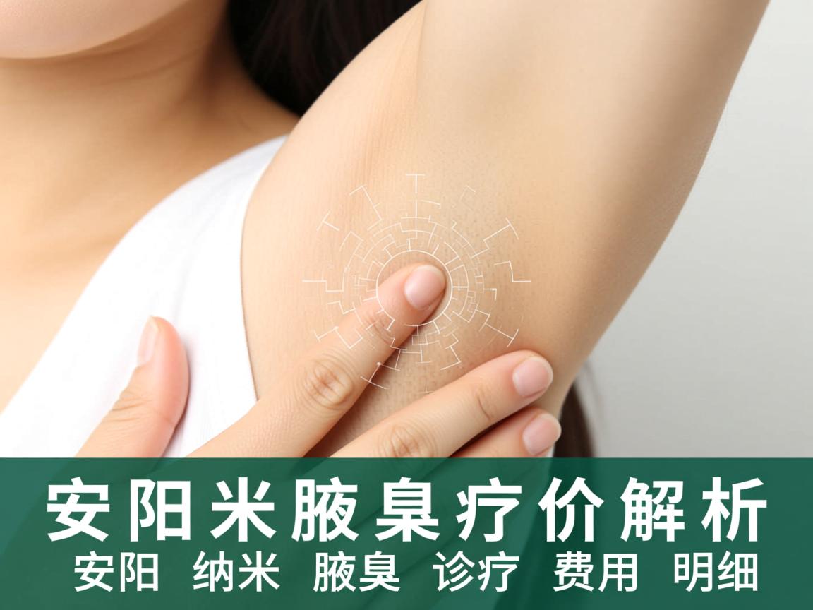 安阳纳米腋臭诊疗价格解析，安阳纳米腋臭诊疗费用明细