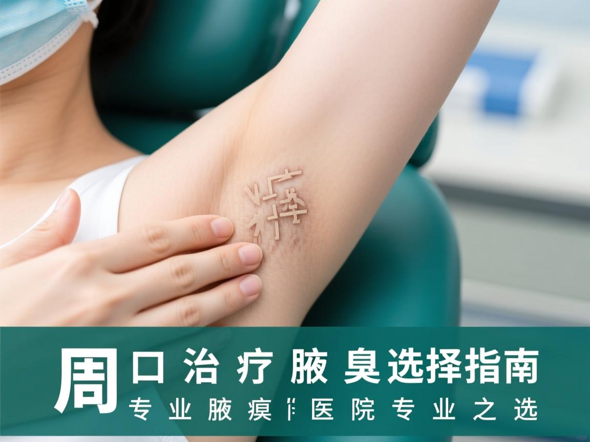 周口治疗腋臭医院选择指南，专业腋臭医院的专业之选