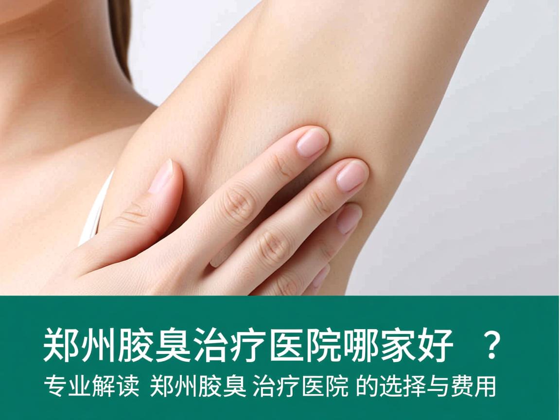 郑州腋臭治疗医院哪家好？专业解读郑州腋臭治疗医院的选择与费用
