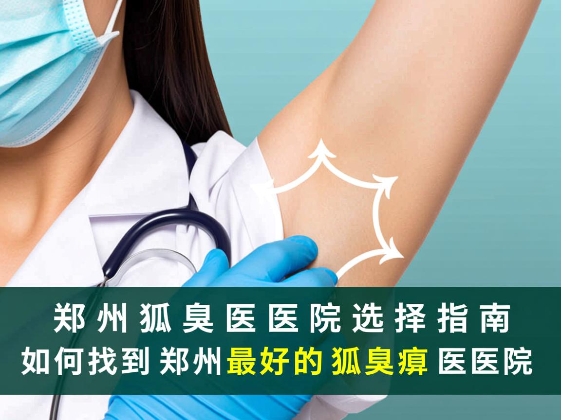郑州狐臭医院选择指南，如何找到郑州最好的狐臭医院