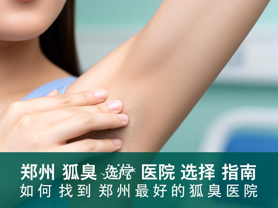郑州狐臭医院选择指南，如何找到郑州最好的狐臭医院