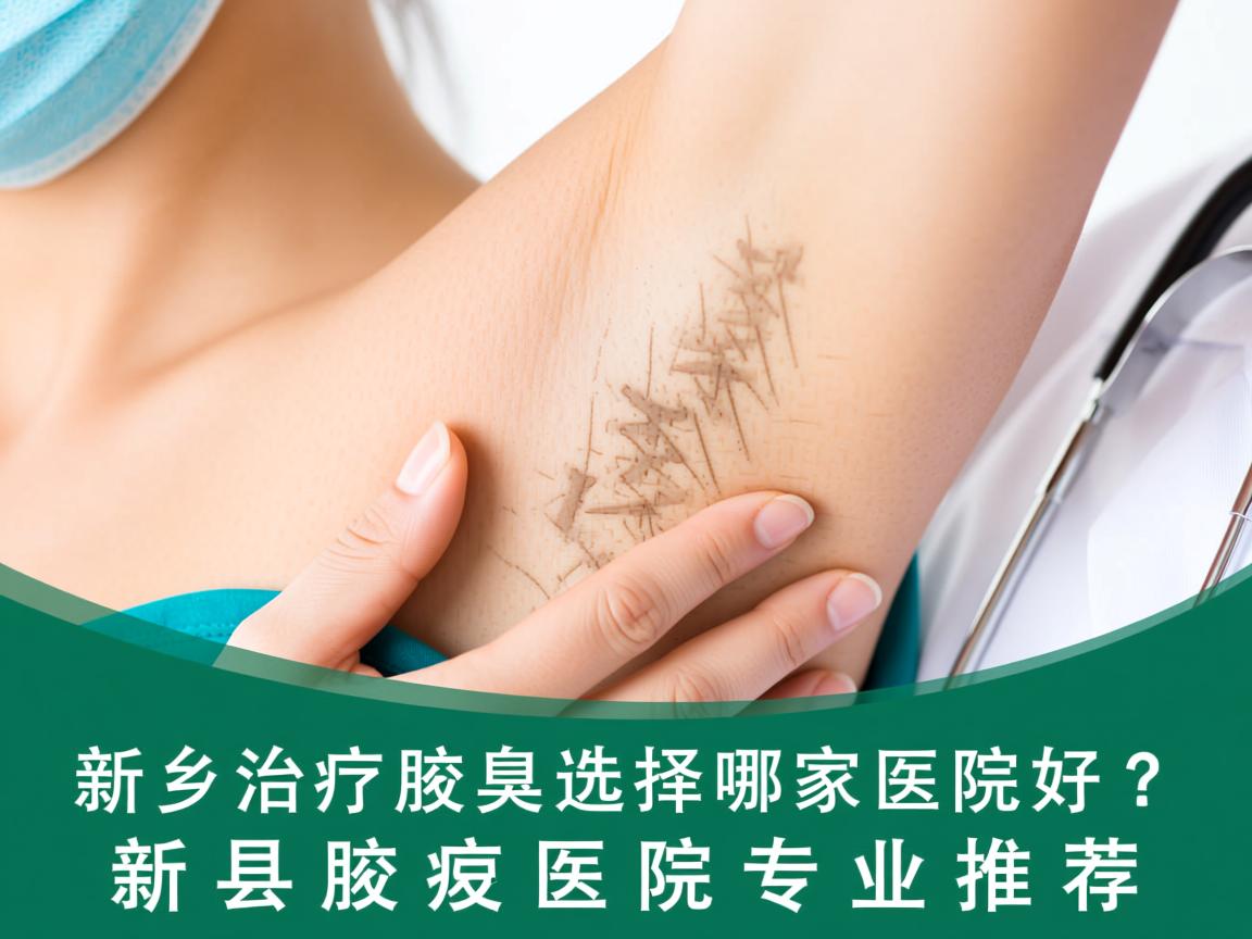 新乡治疗腋臭选择哪家医院好？新乡腋臭医院专业推荐