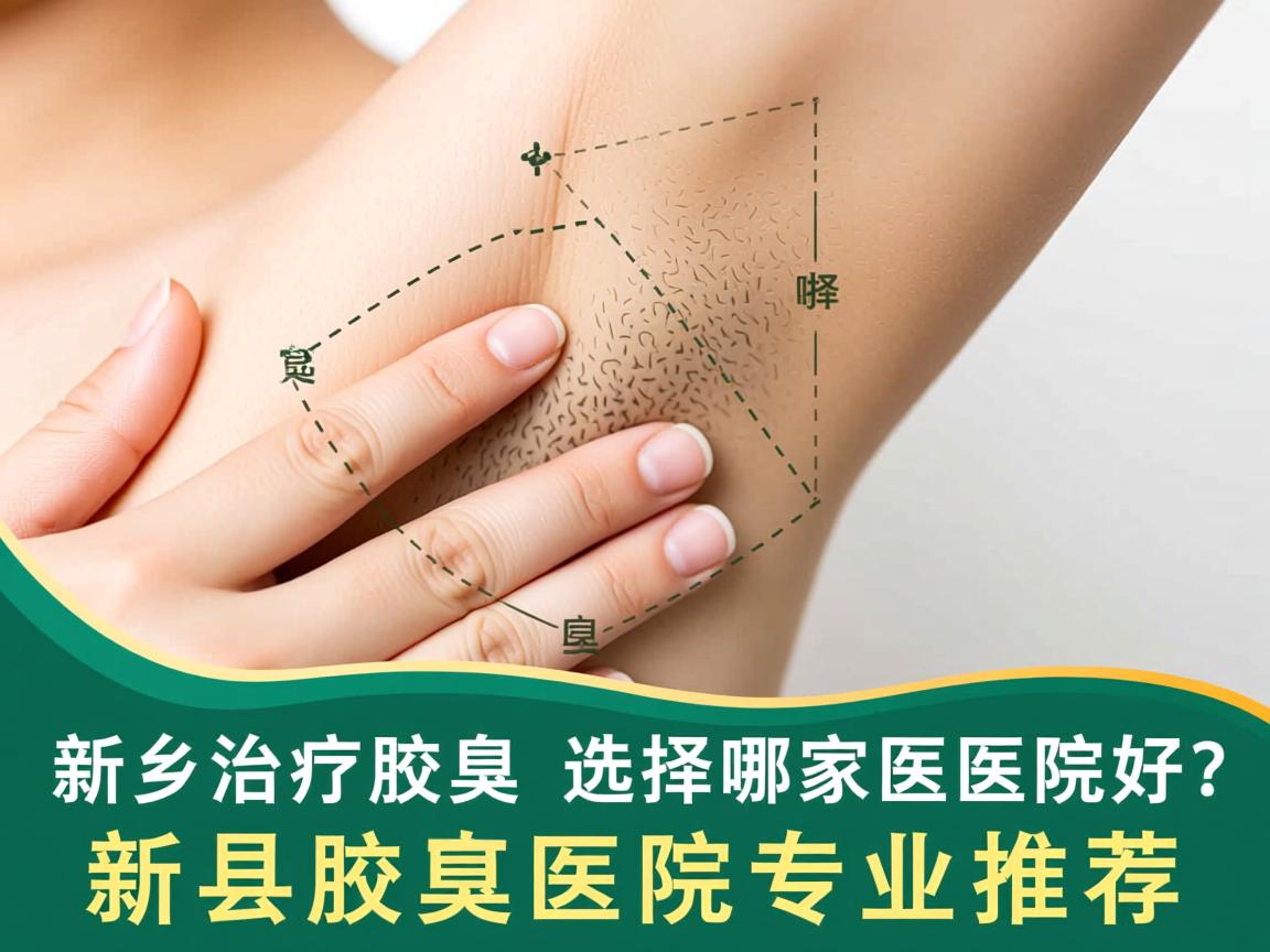 新乡治疗腋臭选择哪家医院好？新乡腋臭医院专业推荐