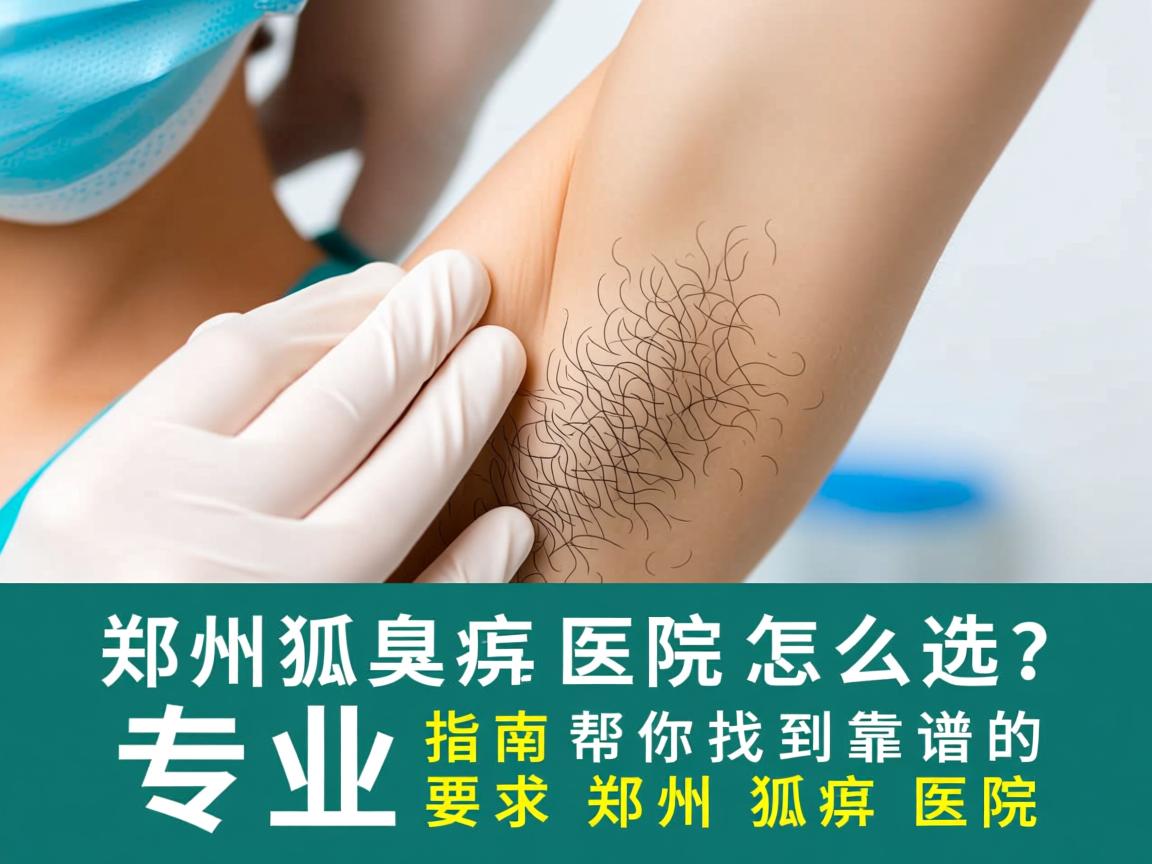 郑州狐臭医院怎么选？专业指南帮你找到靠谱的郑州狐臭医院
