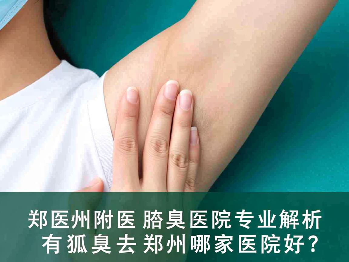郑州附医腋臭医院专业解析,有狐臭去郑州哪家医院好? 郑州附医腋臭医院专业解析,有狐臭去郑州哪家医院好?