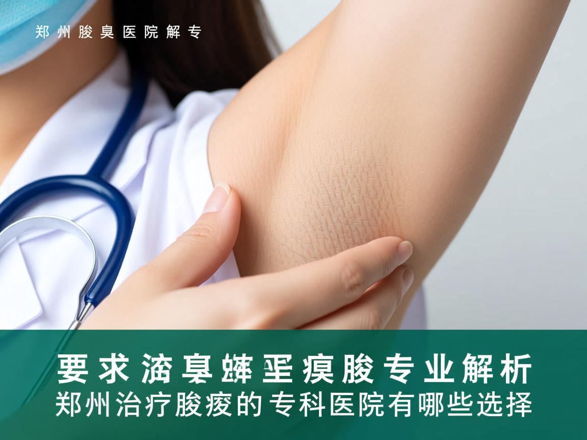 郑州腋臭医院专业解析,郑州治疗腋臭的专科医院有哪些选择 郑州腋臭医院专业解析,郑州治疗腋臭的专科医院有哪些选择