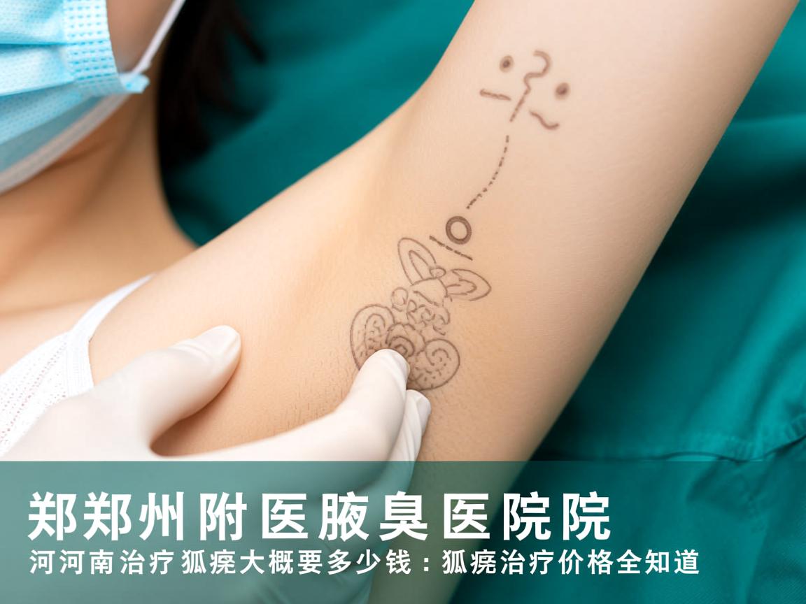 郑州附医腋臭医院解析，河南治疗狐臭大概要多少钱，狐臭治疗价格全知道