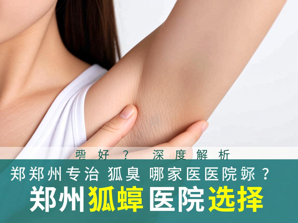 郑州专治狐臭哪家医院好？深度解析郑州狐臭医院选择