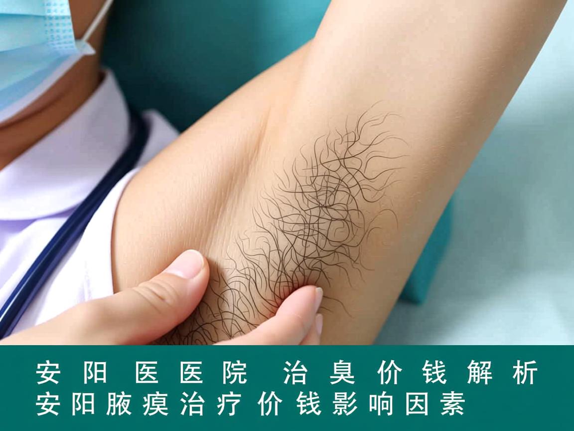安阳医院治腋臭价钱解析，安阳腋臭治疗价钱影响因素