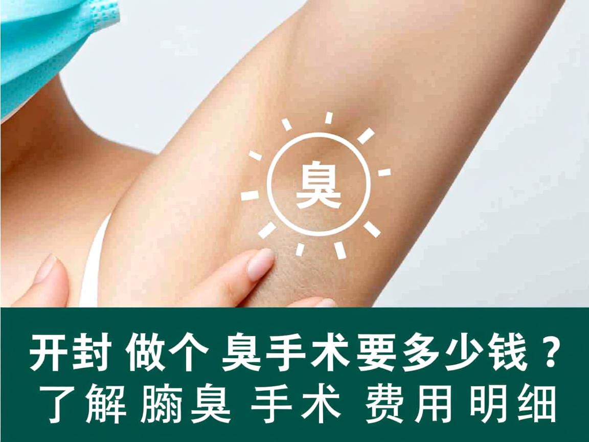在开封做个腋臭手术要多少钱?了解腋臭手术费用明细 在开封做个腋臭手术要多少钱?了解腋臭手术费用明细