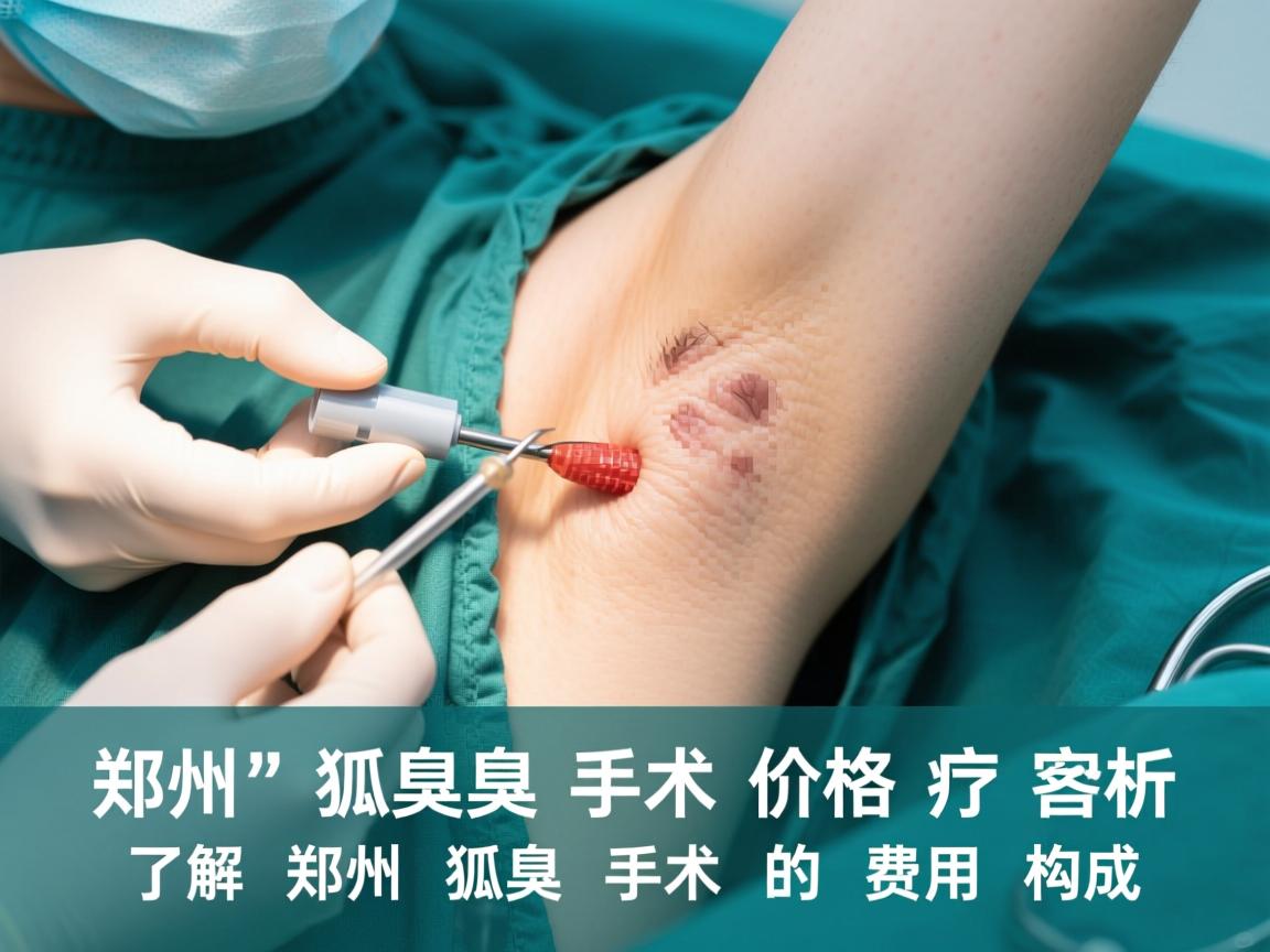 郑州狐臭手术价格解析，了解郑州狐臭手术的费用构成