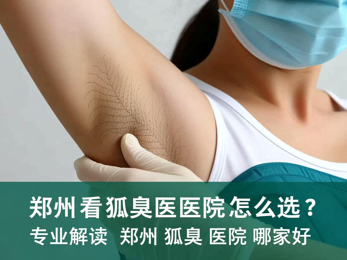郑州看狐臭医院怎么选？专业解读郑州狐臭医院哪家好
