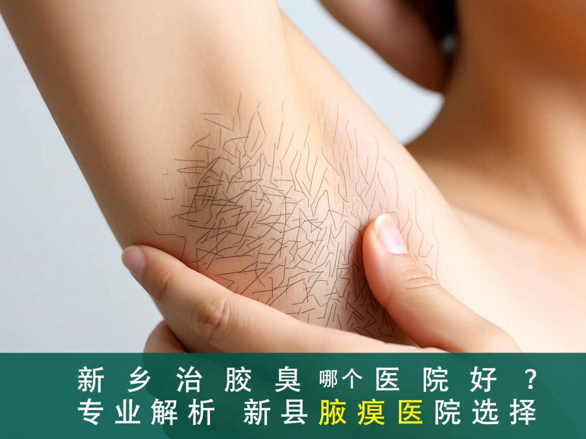 新乡治腋臭哪个医院好？专业解析新乡腋臭医院选择