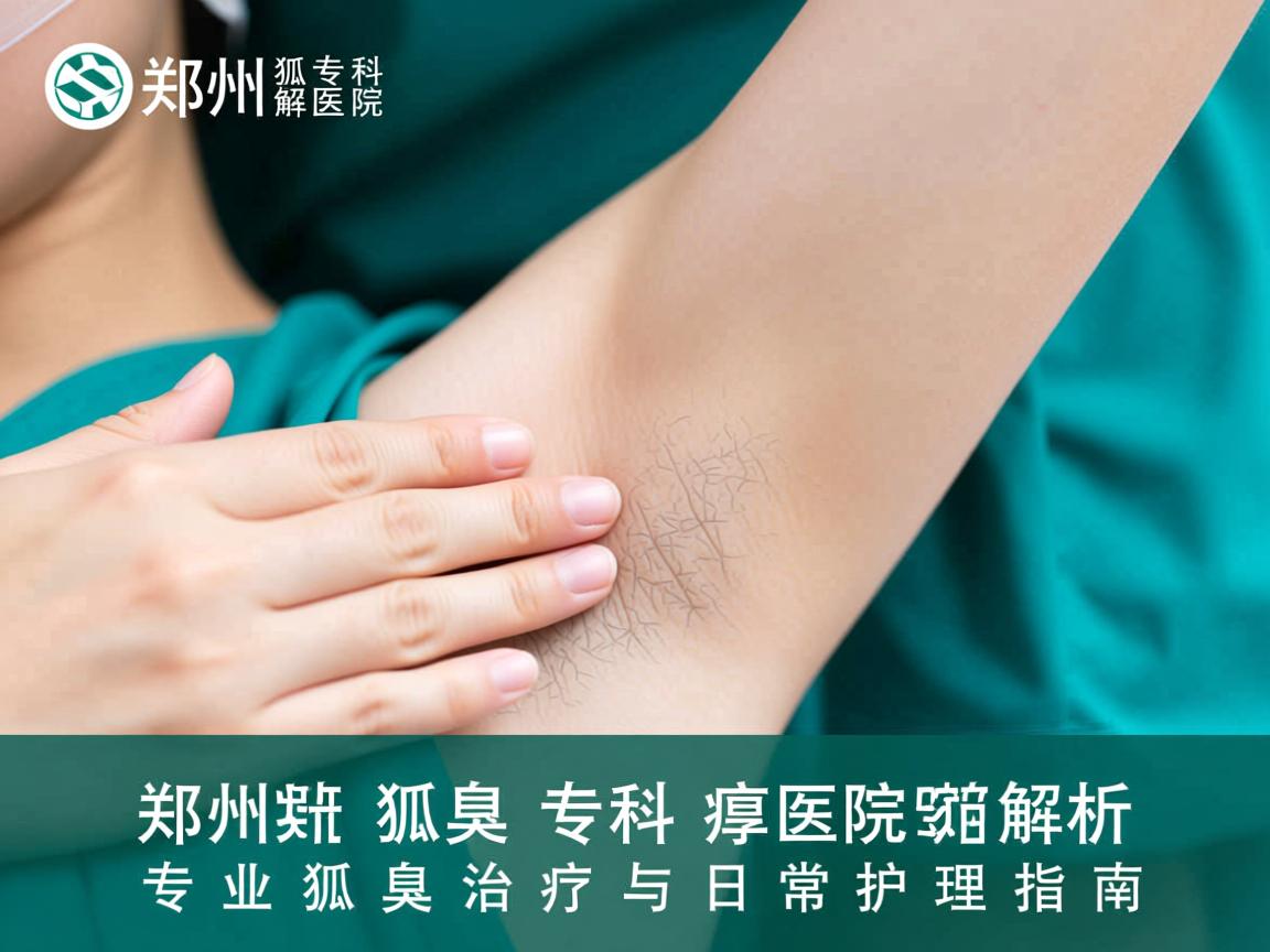 郑州狐臭专科医院解析，专业狐臭治疗与日常护理指南