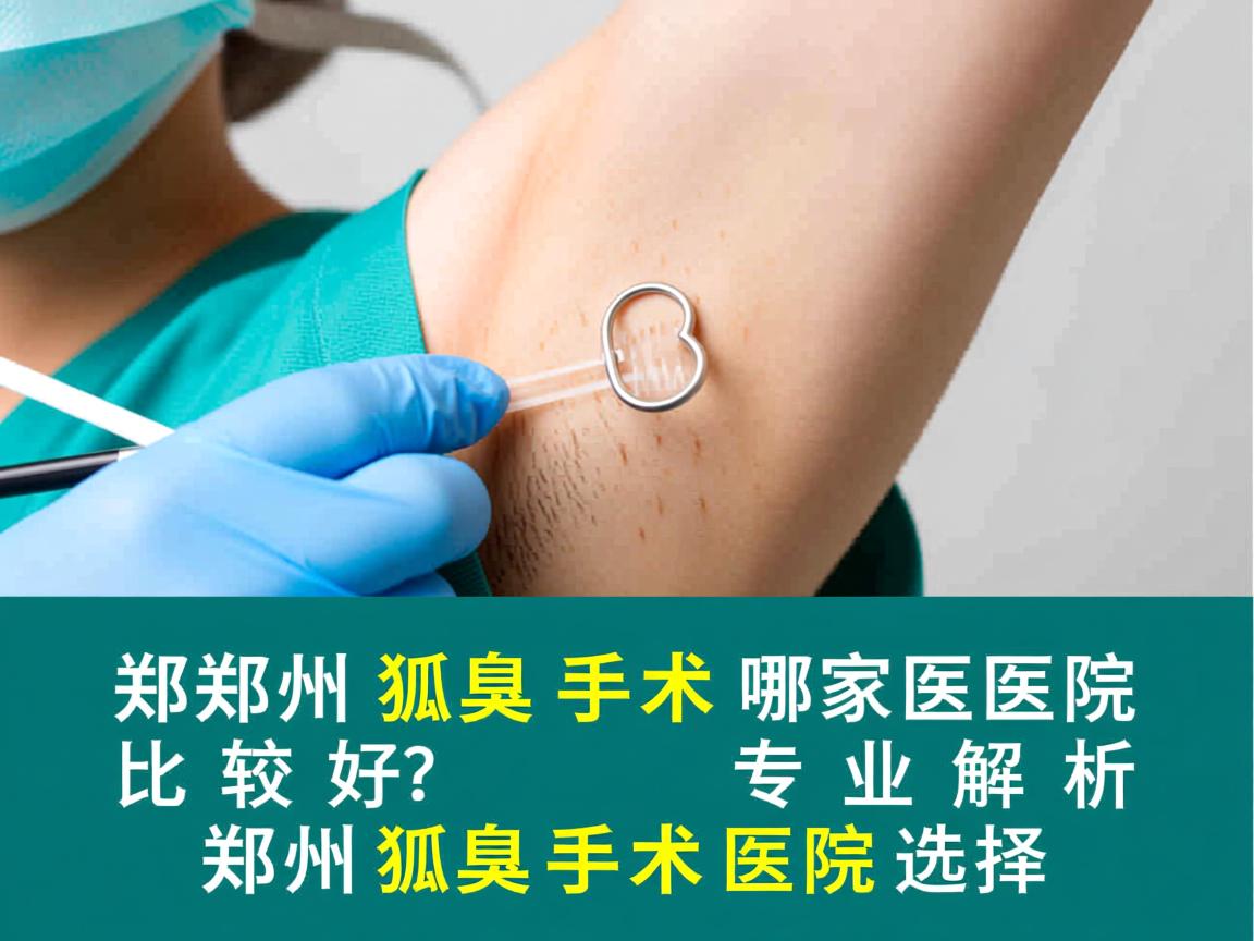 郑州狐臭手术哪家医院比较好?专业解析郑州狐臭手术医院选择 郑州狐臭手术哪家医院比较好?专业解析郑州狐臭手术医院选择