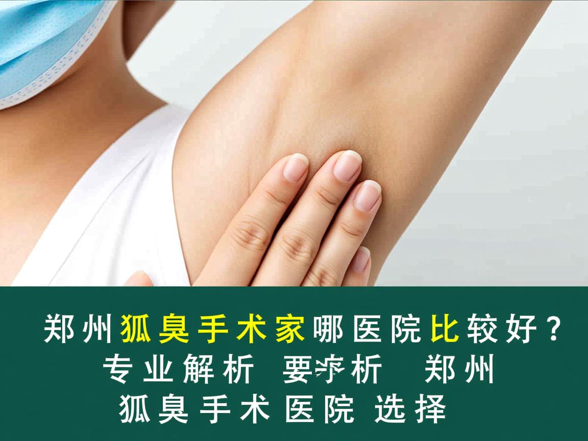 郑州狐臭手术哪家医院比较好?专业解析郑州狐臭手术医院选择 郑州狐臭手术哪家医院比较好?专业解析郑州狐臭手术医院选择