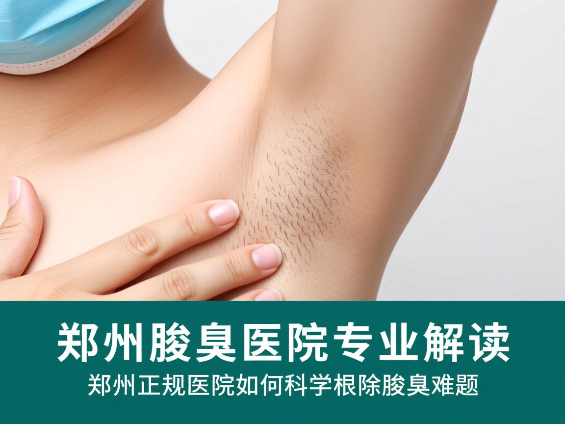 郑州腋臭医院专业解读，郑州正规医院如何科学根除腋臭难题