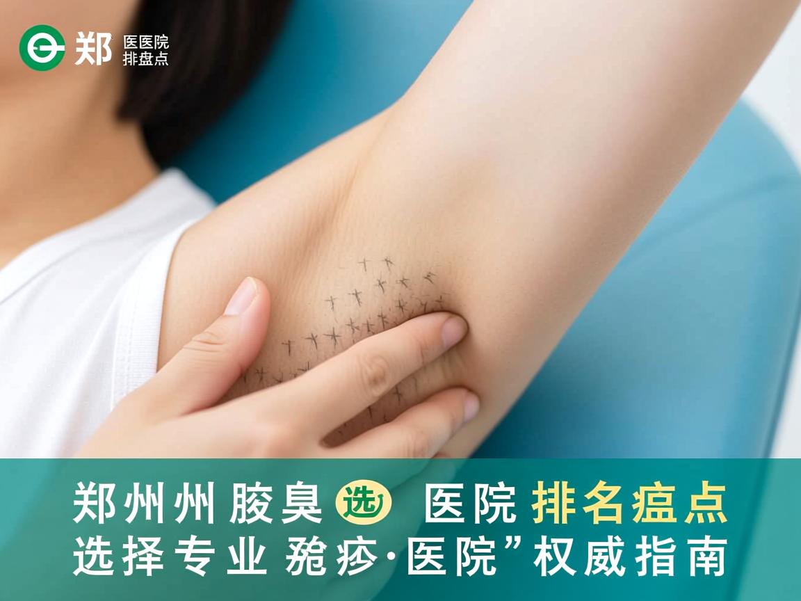 郑州腋臭医院排名盘点，选择专业腋臭医院的权威指南
