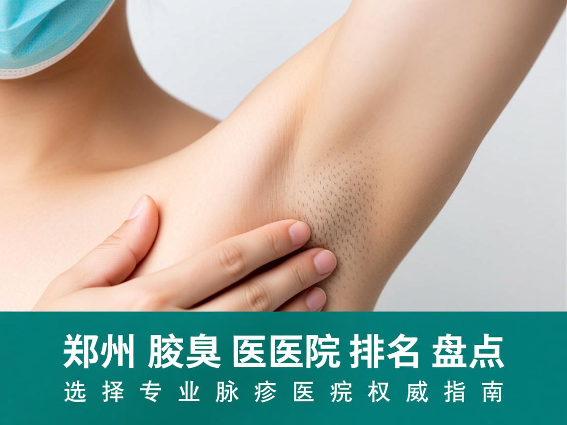 郑州腋臭医院排名盘点，选择专业腋臭医院的权威指南